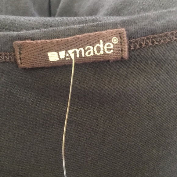 LAmade Navy Blue Ruched Side Dress, S - Picture 6 of 6